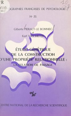 -gilberte piéraut-le bonniec-karl van meter-9782271096562