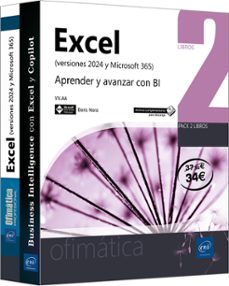 excel (versiones 2024 y microsoft 365) (pack 2 libros)-boris noro-9782409053962