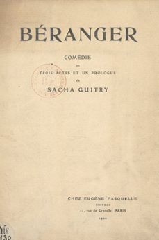 beranger (ebook)-sacha guitry-9782706277962