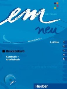 em neu 2008: bruckenkurs: (l.1-5): kursbuch + arbeitsbuch + 1 cd abbeitsbuch-9783195416962