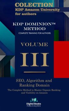 amazon kdp university collection for authors - volume iii - seo, algorithm and ranking domain (ebook)-9783353747662