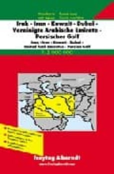 mapa irak, iran, dubai. republica arabe unida, golfo persico (1:2 000000) (freytag and berndt)-9783707903362