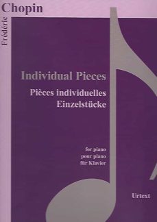 chopin. individual piecces for piano-frederic chopin-9783741914362