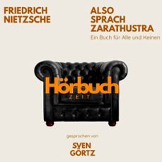 also sprach zarathustra. ein buch fur alle und keinen. (audiolibro)-friedrich nietzsche-9783754520062