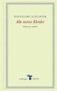 alle meine kleider (ebook)-hannelore schlaffer-9783866744462