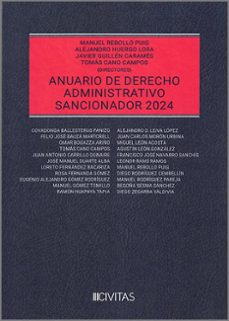 anuario de derecho administrativo sancionador 2024-tomas cano campos-9788410784062