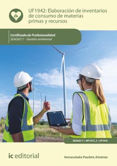 elaboracion de inventarios de consumo de materias primas y recursos. seag0211 (ebook)-9788411038362