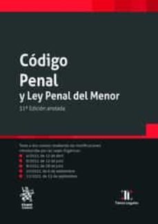 codigo penal y ley penal del menor-9788411471862