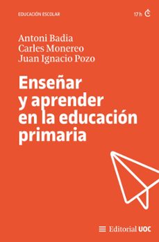 enseñar y aprender en la educacion primaria-antoni badia-9788411660662