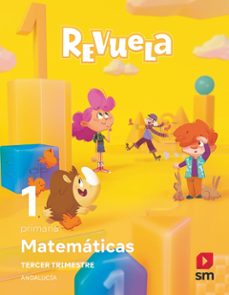matemáticas 1º primaria. trimestres. serie revuela (andalucia)-9788411826662