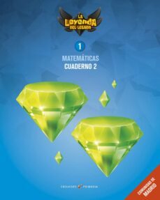 cuaderno matematicas 12   1º educacion primaria    madrid la leyenda del legado ed. 2018-9788414013762
