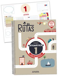 rutas matematicas 1º primaria  letra de imprenta + material manipulativo  madrid-carmen pellicer iborra-9788414342862