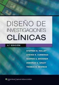 diseño de investigaciones clinicas (4ª ed.)-stephen hulley-9788415840862