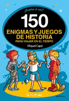 150 enigmas y juegos de historia para viajar por el tiempo-9788418038662