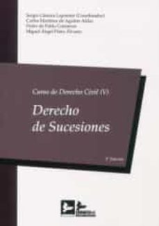 curso de derecho civil, 05. 2022. derecho de sucesiones-sergio camara lapuente-9788418493362