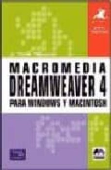 macromedia dreamweaver 4 para windows y macintosh-9788420531762