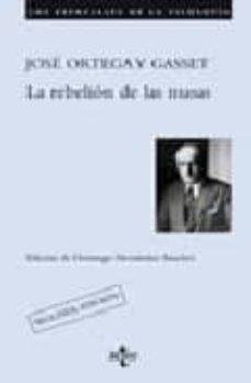 la rebelion de las masas-jose ortega y gasset-9788430946662
