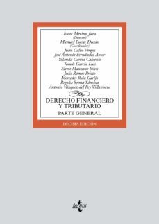 derecho financiero y tributario. parte general-isaac merino jara-9788430982462