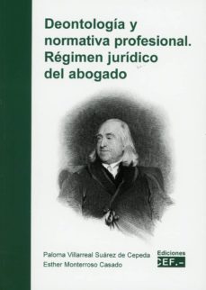 deontologia y normativa profesional. regimen juridico del abogado-9788445439562