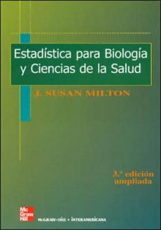 estadistica para biologia y ciencias de la salud-j.susan milton-9788448159962