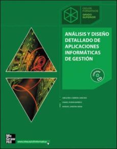 analisis y diseño detallado de aplicaciones informaticas de gestion. grado superior-9788448199562