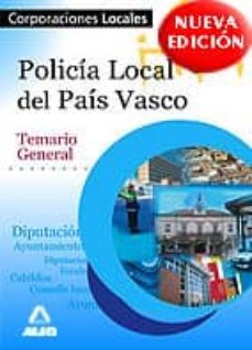 temario general de policia local del pais vasco-9788466558662