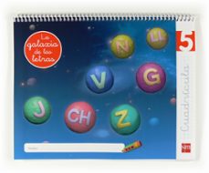 lectoescritura la galaxia de las letras 5 años nivel 5 cuadricula educacion infantil-9788467554762