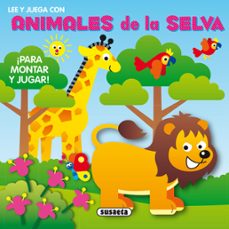 lee y juega con animales de la selva ¡para montar y jugar!-9788467754162