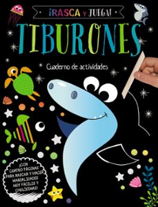 ¡rasca y juega! tiburones - cuaderno actividades-9788469666562