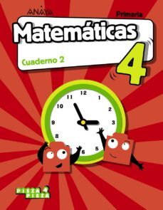 matematicas 4º educacion primaria cuaderno 2. cast ed 2019 madrid-9788469850862