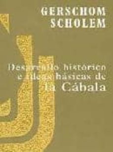 desarrollo historico e ideas basicas de la cabala-gershom scholem-9788472131262