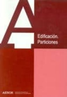 edificacion. particiones-9788481432862