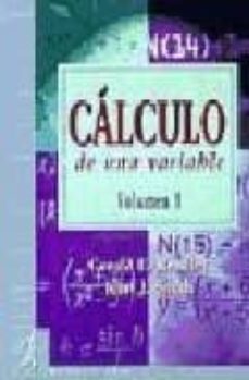 calculo de una variable (vol. 1)-9788489660762
