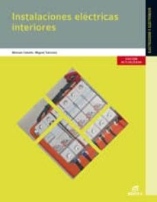 instalaciones eléctricas interiores -ed.2014 grado medio instalaciones eléctricas y automáticas-9788490032862