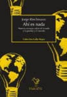 ahi es nada-jorge riechmann-9788494006562