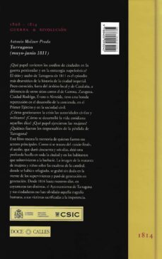 tarragona (mayo-junio 1811): una sociedad sitiada durante la guer ra del frances-antonio moliner prada-9788497441162