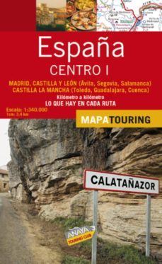 mapa de carreteras 2008 (1:340.000): centro i (mapa touring)-9788497766562