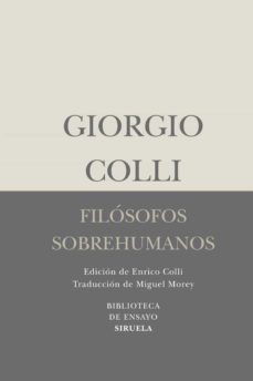 -giorgio colli-9788498414462