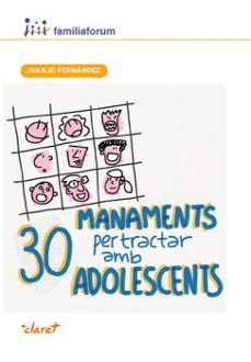 30 manaments per tractar amb adolescents-9788498469462