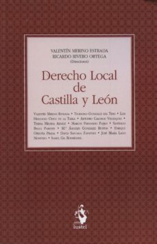 derecho local de castilla y leon-valentin merino estrada-9788498902662