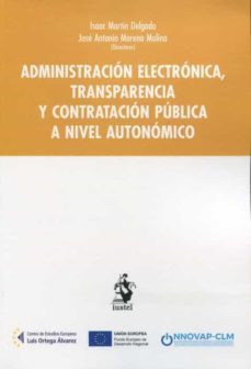 administracion electronica, transparencia y contratacion publica a nivel autonomico-9788498904062