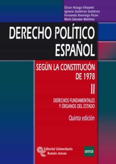 derecho politico español volumen ii-oscar alzaga villaamil-9788499610962