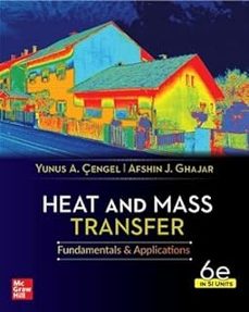 heat and mass transfer, 6th edition, si units-yunus a. cengel-9789813158962