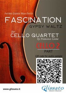 cello 2 part of "fascination" for cello quartet (ebook)-9791221385762