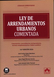 ley de arrendamientos urbanos-luis antonio soler pascual-9791370113162