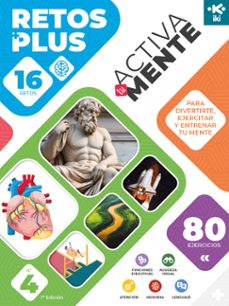 iki activa tu mente: retos plus 4. 16 retos con 80 ejercicios-9791387746162