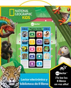 national geographic kids - mi lector  - lector electrónico y biblioteca de 8 libros - ¡te lee los libros en voz alta!-9798384604662