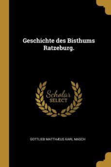 geschichte des bisthums ratzeburg-9780341005872