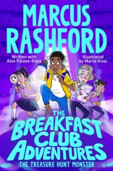 the breakfast club adventures 4: the treasure hunt monster-marcus rashford-9781035025572