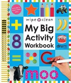 wipe clean my big activity work book-9781843325772
